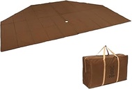 DOD MA6-772-BR Mat for Hermit Crab Tent [Thickness 0.2 inch (6 mm)] Brown (Approx.) W 165.4 x D 114.