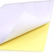 F4 Doff HVS Sticker Paper F4 Receipt Paper/ Matte HVS Sticker Paper/ F4 Non-Brand Label Sticker Pape