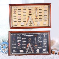 Ocean Ocean Water Handicrafts Mediterranean Frame Sailing Wall-Mounted Paintings Photo Frame Knots W