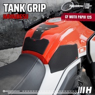 Hayaidesu Tank Pad & Tank Grip CF MOTO PAPIO 125 - Piranha Skin Motive