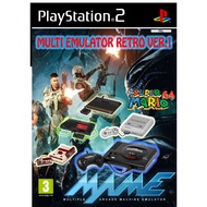 PlayStation2 -Multi Emulator Retro Ver.1/Game Collection Play Popular Games Via On Ps2