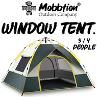 MOBBITONCAMP Automatic Tent Outdoor Silver Coating Camping Khemah Waterproof Anti-UV Camping Tent Outdoor Camping Equipm