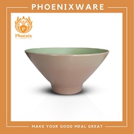 V-Shaped Bowl Size 6-7-8 Inches Two-Tone (Brown-Green) Melamine Phoenix AB210806BR-G AB210807BR-G AB
