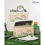 Iconic KID FACE MASK / [4PLY KID] QUBY CAMPING MEDICAL FACE MASK (30PCS)