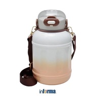 Informa Appetite 1.2 Ltr Barnet Vacuum Flask Bottle - Brown