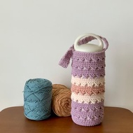 自然手作-編織水壺袋