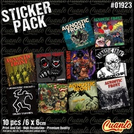 Agnostic Front Album Series Stickers, Contents of 10+1