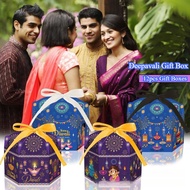 [Ready Stock] 12pcs Deepavali Hex Candy Cookies Box Deepavali Festival Party Gift Wrapping Diwali Gi