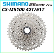 ❤ Shimano Deore Cs M5100 11 Speed Mtb Cassette Sprocket 11-42T 11-51T Cogs Bike Parts