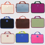 Latest EXSPORT EVERYDAY LAPTOP 14 inch sleeve Compartment Bag black cream orange tote Bag