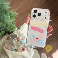 For iPhone 16 Pro Max Case TPU Cartoon Chain Phone Case For iPhone 17 Pro Max 16 15 Cover 手机壳 Aesthe