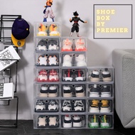 Transparent Shoe Box for Neat, Aesthetic, Easy to Stack Sneakers