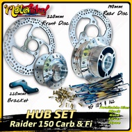 Mtx Raider 150 / R150 Hub Set disc Rios (Fit for Carb and F.i)