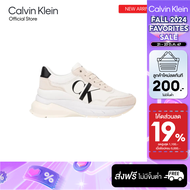 CALVIN KLEIN รองเท้าผ้าใบผู้หญิง รุ่น ZW02651 YBR - สีขาว