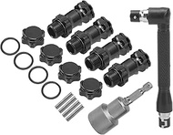 17mm Hex Adapter Extension Set for 1/8 RC Controller Car to 29mm, Includes 17mm Socket Spanner, Ligh