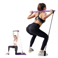 Pilates Fitness Bar with Resistance Band