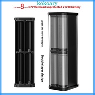 8Slot 21700  Case Transparent Housing USB Fast Charging Power  Box