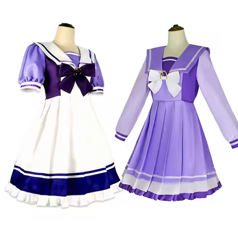 Anime Uma Musume Pretty Derby Cosplay Costume Toukai Teiou School Uniform Gold Ship Special Week Cos