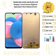 SAMSUNG A30S +FRAME AA/OLED/ORI LCD Display Touch Sceen Digitizer Sparepart New Replacement