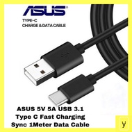 ASUS 5V 5A USB 3.1 Type C Sync 1Meter Data Cable Fast Charging