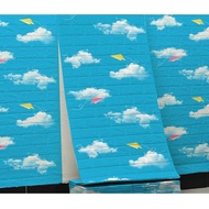 3D Brick Wallpaper Dinding Diy Wall Sticker Foam Self Adhesive Wall Panel For Wall Decor Wall Sticke