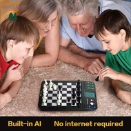 [GrandLarge] Electronic Chess Game Magnetic Chess Piece Sensory Board Screen Novice Learning Intelli