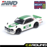 INNO64 Nissan Skyline 2000 GT-R White Malaysia Diecast Expo 2023 Event Exclusive (Diecast Cast)IN64-