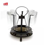 6pcs Mug Holder Iron coated Rack Cup Holder Rack Cup Dying Rack Cup Drainer Stand 杯架 吊杯架