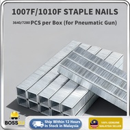 Staples Air Nail 1010F / 1007F | 3640/7280 pcs/Box for Pneumatic Air Stapler Gun Paku Tembak
