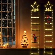 Christmas  light string holiday Christmas ladder light outdoor waterproof eaves decoration atmospher