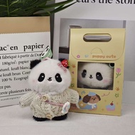 Chengdu Panda Huahua Sweater Doll Wrist Rope Backpack Pendant Jewelry Send Friends Chengdu Souvenir 