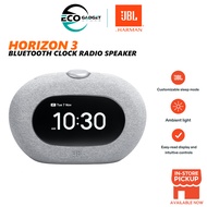 JBL Horizon 3 Bluetooth clock radio speaker with powerful JBL Pro sound - Customizable sleep mode an