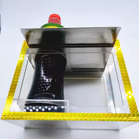 Zig Zag Cola Bottle Thereafter Cola Bottle Magic Tricks Magician Stage Illusions Gimmick Prop Mental