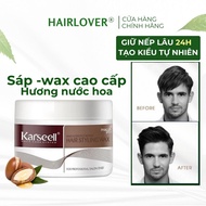 Karseell Styling Pomade, soft and fragrant men's hair wax, GENUINE premium men's hair wax