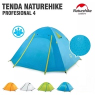 tenda naturehike professional 4p kap 4-5 orang double layer Waterproof alloy profesional not dhaulag