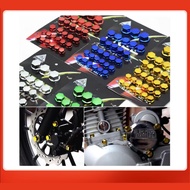 Monel bolt cap Plain Model 1SET/30PCS M-QQ11