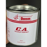 DANSOON CA Contact Adhesive Dunlop Gam Formica Glue Gam Kuning Dunlop Gam Kasut / 鞋子胶水250ml/100ml