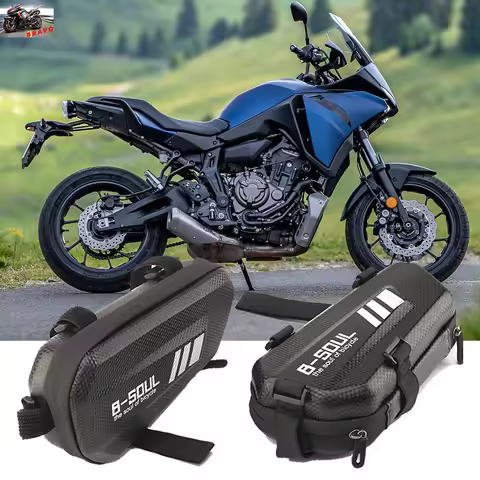 Waterproof Triangle Side Bag For Yamaha Tracer 700 900 7 9 Gt Mt03 Mt07 Mt09 Mt25 Fz07 Fz09 Accessor