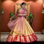Indian Kanji Silk Lehenga Choli