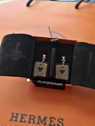 Hermes As De Coeur Earrings 耳環