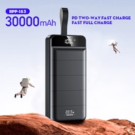 HXR Remax Powerbank fast charging 30000mah PD QC 22.5w Quick Charge type c  charger battery