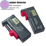 Strongaroetrtombn BT-168D Battery Tester Universal Digital LCD Tester AA AAA CD 9V 1.5V Button Cell 