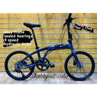 GOMAX SPACE 20 20"(451) MICROSHIFT 9 Speed Aluminum Folding Bike / Basikal Lipat Aluminum 2006