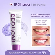 IROHADA 2 in 1 Niacinamide Whitening Toothpaste Mint/Tea Leaf Extract Fresh Breath 100g*3 牙膏