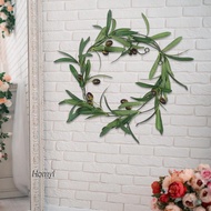 [Homyl] 70.87'' Artificial Olive Leaf Garland Greenery Garland Greenery Olive Leaves