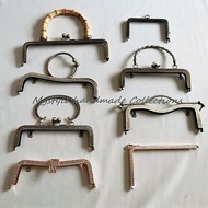 Kiss Lock Purse Frame Coin Purse Wallet Clasp Lock Bag Frame Telephone Purse Kiss Lock DIY Bag Acces