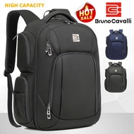 Bruno Cavalli Men Laptop Backpack Waterproof Multifunctional Backpack Student Travel bag 19"