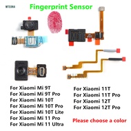 Power Button Fingerprint Sensor Flex Cable For Xiaomi Mi 9T 10T 11T 12T 11 Pro Ultra Lite Home Butto