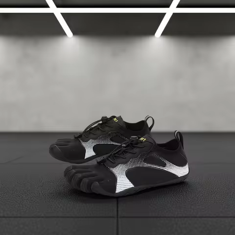 FANCYLEE Men's Professional Five-Finger Barefoot Shoe Zero-Drop Minimalist Gym Deadlift Squat Traini