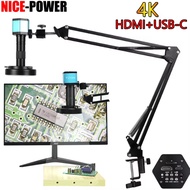 YIZHAN 4K full HD Industrial microscope C-Mount Digital Camera PCB welding mobile phone repair enhan
